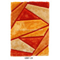 Polyester Soft &amp; Silk Shaggy Carpet dengan 3D Pattern